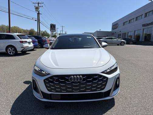 GLACIER WHITE 2025 Audi S5 Premium Plus