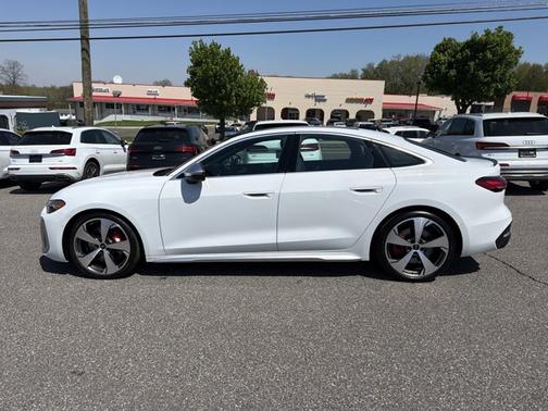 GLACIER WHITE 2025 Audi S5 Premium Plus