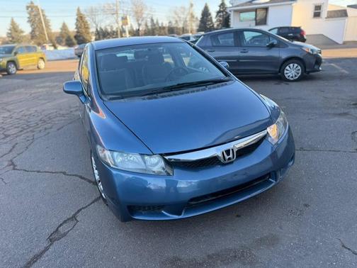 Blue 2009 Honda Civic LX