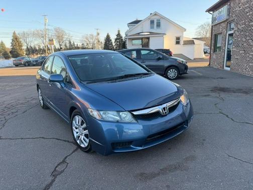 Blue 2009 Honda Civic LX