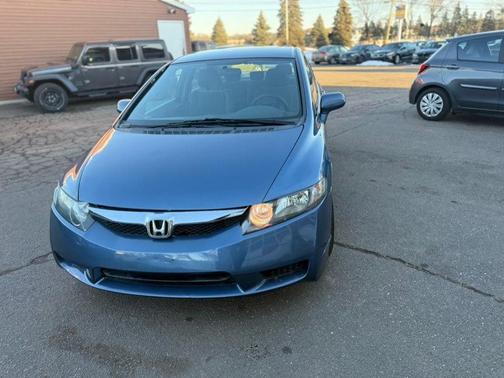 Blue 2009 Honda Civic LX