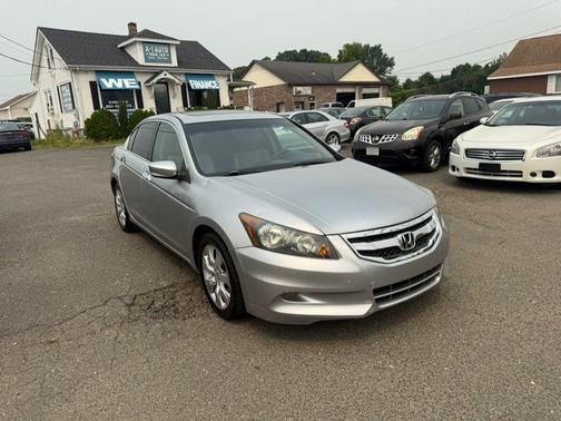 Alabaster Silver Metallic 2012 Honda Accord EX-L
