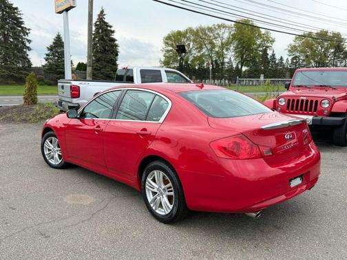 Vibrant Red 2011 INFINITI G37x Base