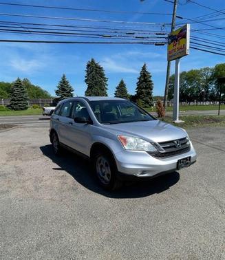 Alabaster Silver Metallic 2010 Honda CR-V LX