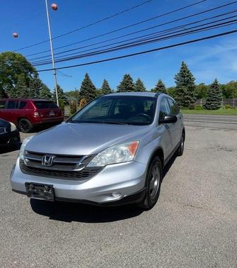 Alabaster Silver Metallic 2010 Honda CR-V LX