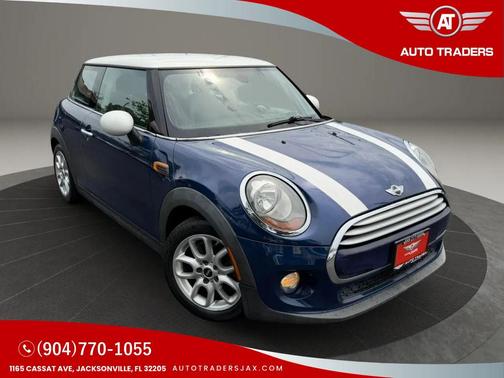 Blue 2015 MINI Hardtop Cooper
