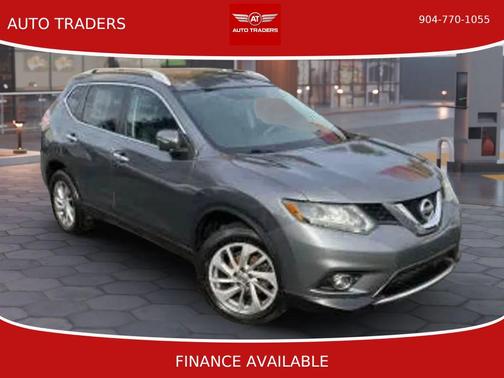 Gray 2014 Nissan Rogue SL