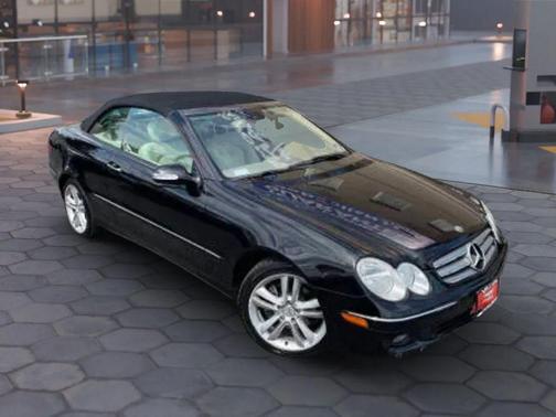 Black 2007 Mercedes-Benz CLK-Class 350 Cabriolet