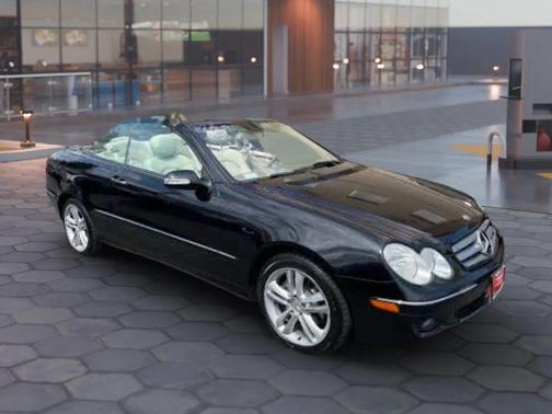 Black 2007 Mercedes-Benz CLK-Class 350 Cabriolet