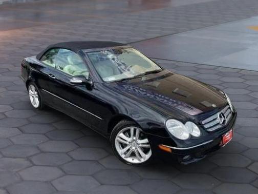 Black 2007 Mercedes-Benz CLK-Class 350 Cabriolet