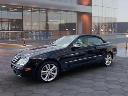 Black 2007 Mercedes-Benz CLK-Class 350 Cabriolet