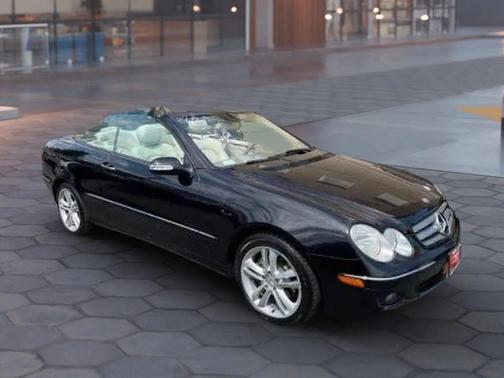 Black 2007 Mercedes-Benz CLK-Class 350 Cabriolet