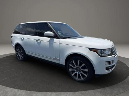 White 2015 Land Rover Range Rover 5.0L Supercharged Autobiography