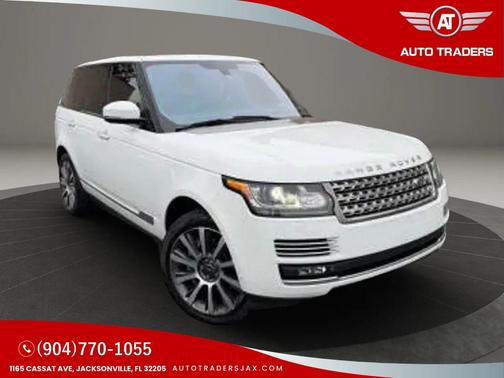White 2015 Land Rover Range Rover 5.0L Supercharged Autobiography