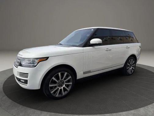 White 2015 Land Rover Range Rover 5.0L Supercharged Autobiography
