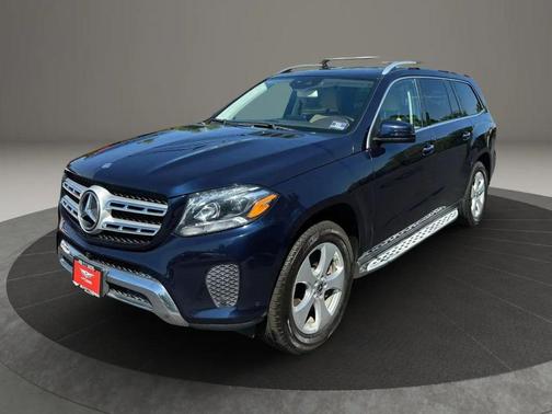 Blue 2017 Mercedes-Benz GLS 450 4MATIC