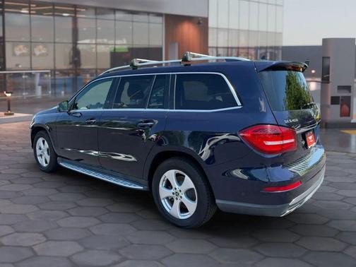 Blue 2017 Mercedes-Benz GLS 450 4MATIC