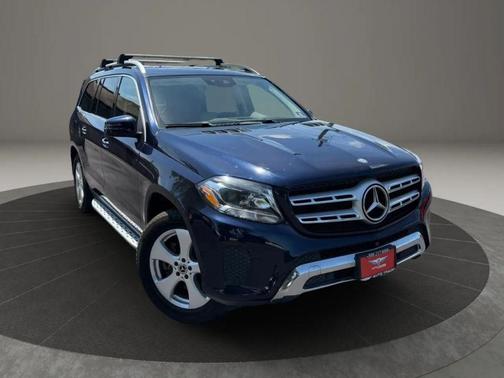Blue 2017 Mercedes-Benz GLS 450 4MATIC