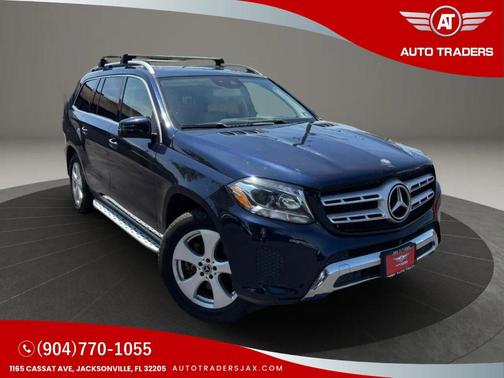 Blue 2017 Mercedes-Benz GLS 450 4MATIC