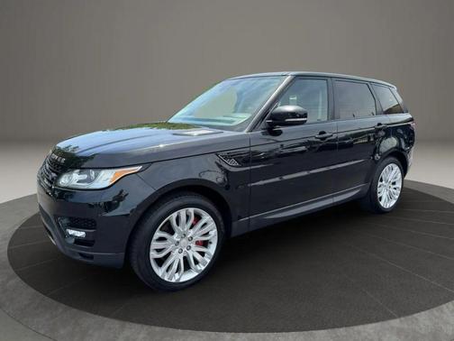 Black 2015 Land Rover Range Rover Sport Supercharged