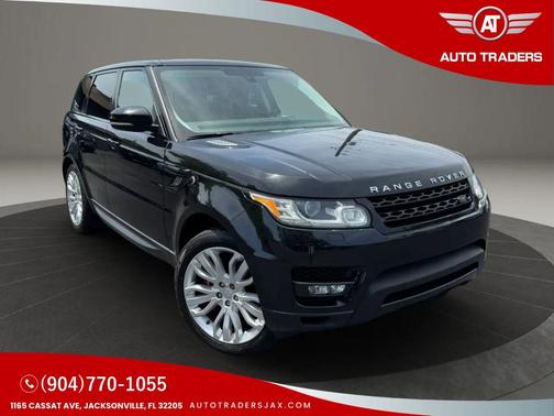 Black 2015 Land Rover Range Rover Sport Supercharged SUV