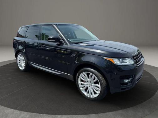 Black 2015 Land Rover Range Rover Sport Supercharged