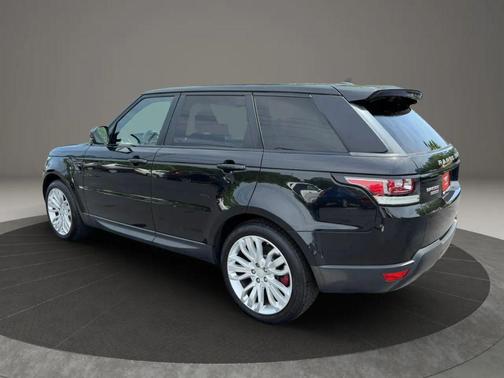 Black 2015 Land Rover Range Rover Sport Supercharged