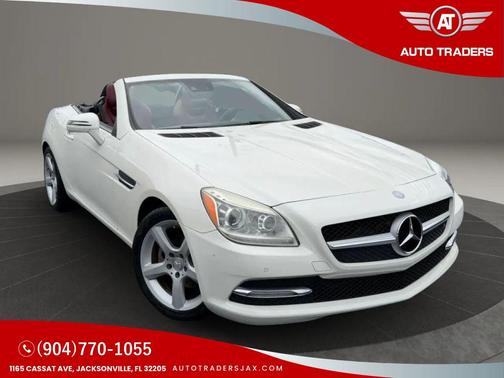 White 2014 Mercedes-Benz SLK-Class SLK 250