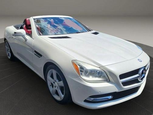 White 2014 Mercedes-Benz SLK-Class SLK 250