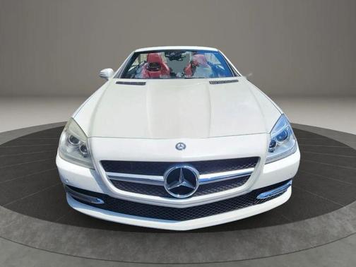 White 2014 Mercedes-Benz SLK-Class SLK 250