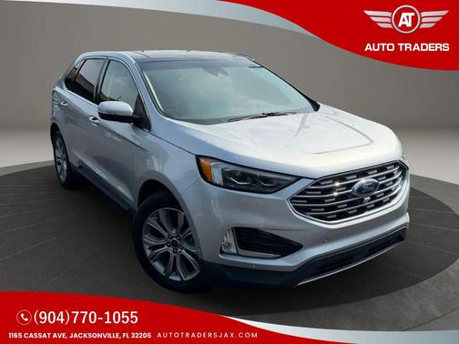 Ingot Silver Metallic 2019 Ford Edge Titanium