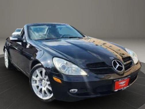Black 2005 Mercedes-Benz SLK-Class SLK350 Roadster