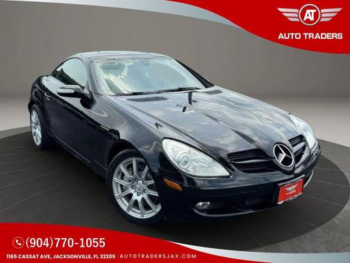 Black 2005 Mercedes-Benz SLK-Class SLK350 Roadster