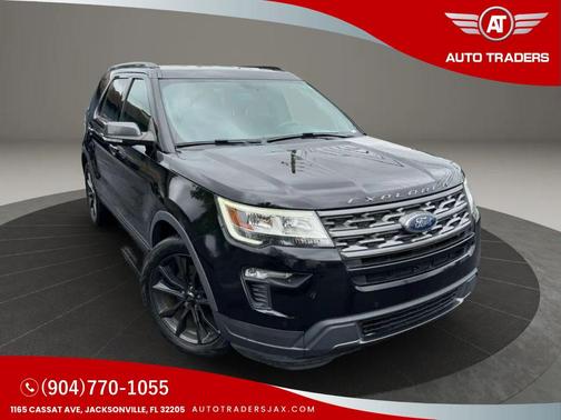 Shadow Black 2018 Ford Explorer XLT