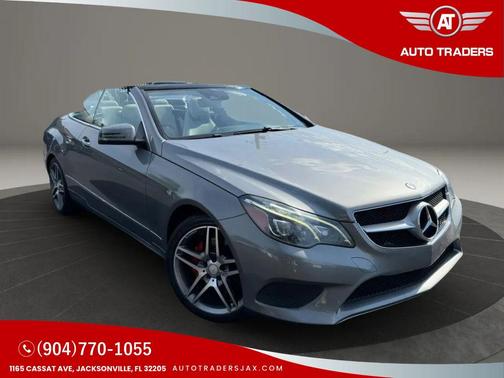 Steel Gray Metallic 2015 Mercedes-Benz E-Class E 400 Cabriolet 2D