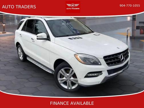 White 2014 Mercedes-Benz M-Class 4MATIC