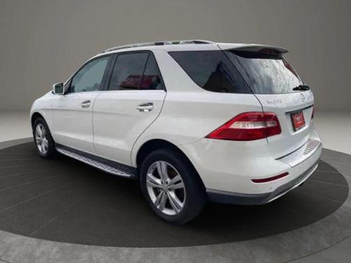 White 2014 Mercedes-Benz M-Class 4MATIC