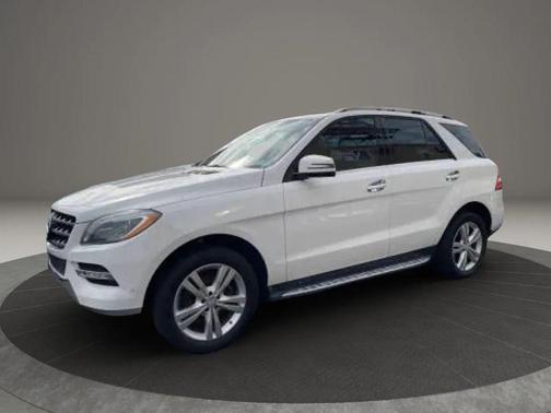 White 2014 Mercedes-Benz M-Class 4MATIC