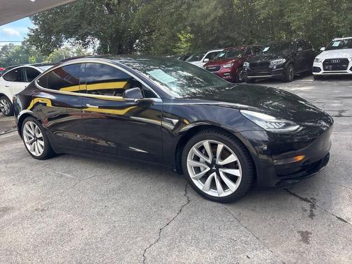 Black 2018 Tesla Model 3 Long Range