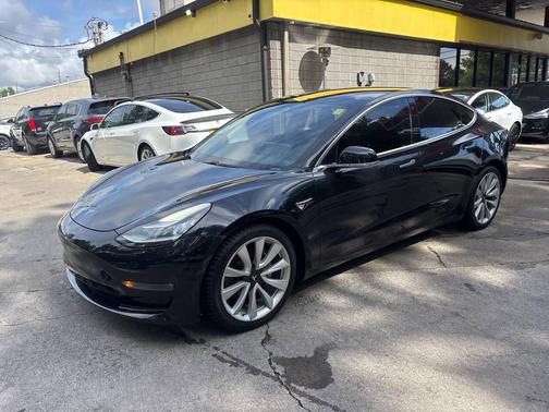 Black 2018 Tesla Model 3 Long Range