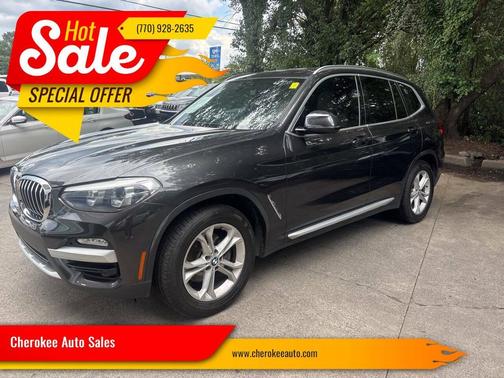 Gray 2019 BMW X3 sDrive30i