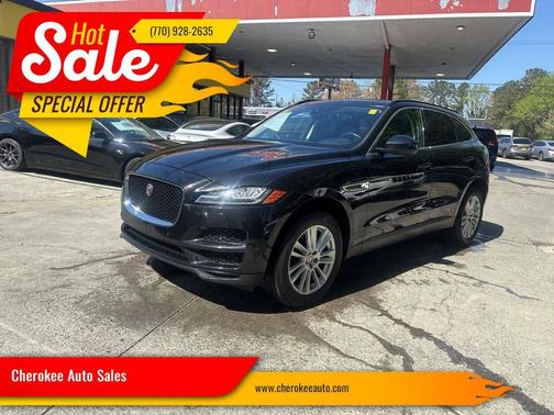 Gray 2017 Jaguar F-PACE 20d Prestige