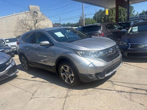 Silver 2017 Honda CR-V EX-L