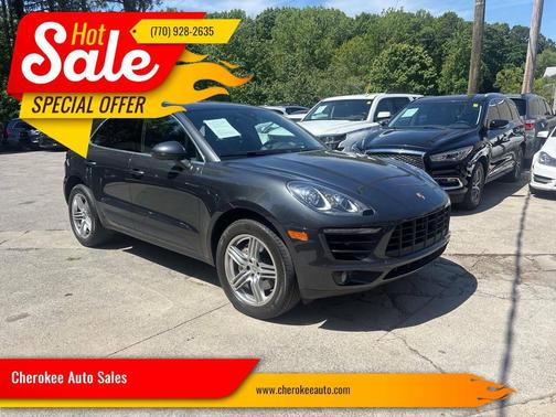 Gray 2017 Porsche Macan Macan S