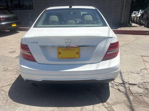 White 2013 Mercedes-Benz C-Class C 250 Sport