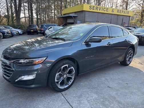 Gray 2021 Chevrolet Malibu LT