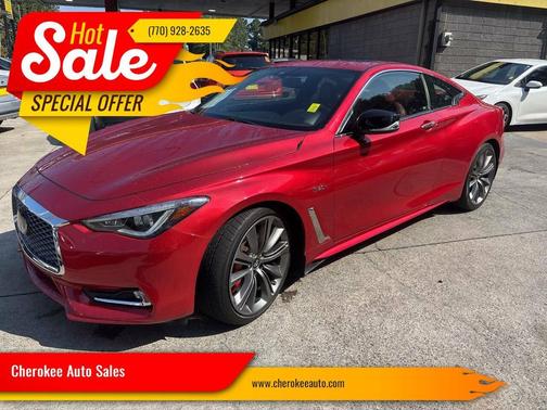 2019 INFINITI Q60 3.0t Red Sport 400