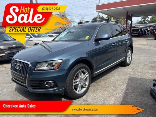 Blue 2016 Audi Q5 2.0T Premium Plus
