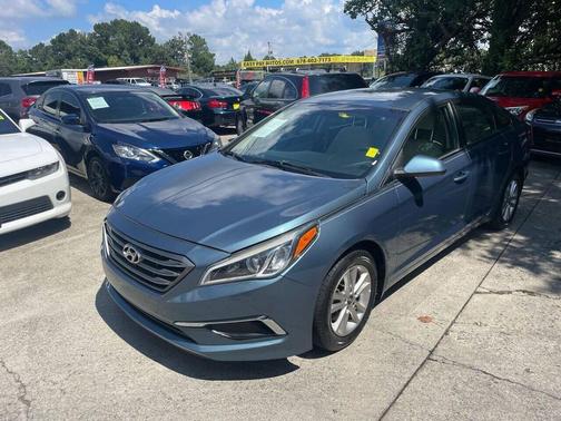Blue 2016 Hyundai SONATA SE