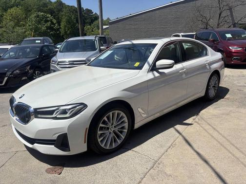 White 2021 BMW 530 530i 4dr Sedan